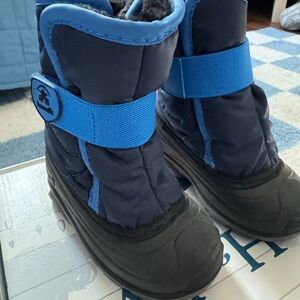 Kamik Snowbug Toddler Size 7 Blue and Black Snow Boots
